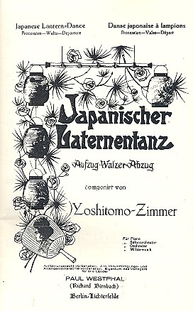 Japanischer Laternentanz: fr Salonorchester