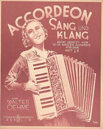 Akkordeon Sang und Klang Band 1 Akkordeon