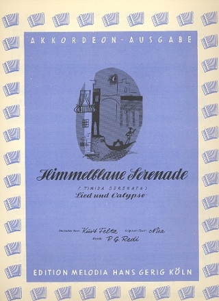 Himmelblaue Serenade fr Akkordeon