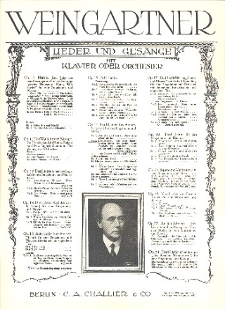 Liebesfeier An ihren bunten Liedern klettert die Lerche fr mittlere Singstimme und Klavier