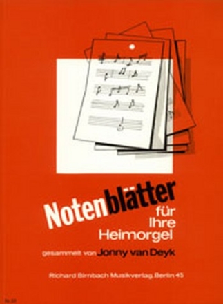 Notenbltter fr Ihre Heimorgel fr E-Orgel