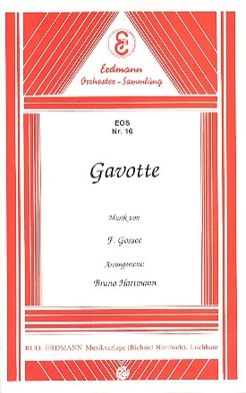 Gavotte D-Dur: fr Salonorchester