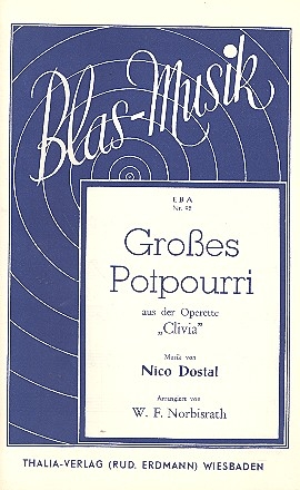 Groes Potpourri aus Clivia: fr Blasorchester