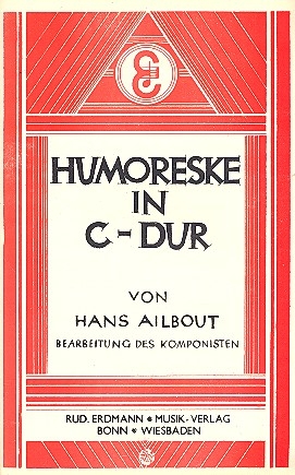 Humoreske C-Dur: fr Salonorchester
