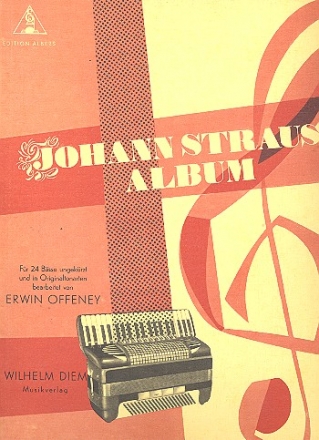 Johann Strauss Album Band 1 fr Akkordeon