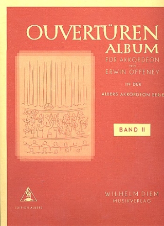 Ouvertren Album Band 2 fr Akkordeon