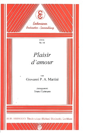 Plaisir d'Amour fr Salonorchester