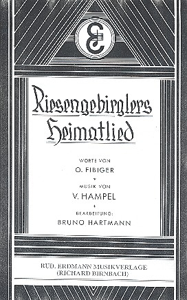 Riesengebirglers Heimatlied: fr Salonorchester