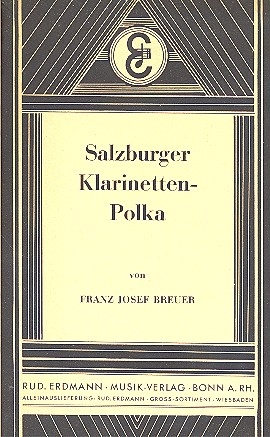 Salzburger Klarinetten-Polka: fr Salonorchester