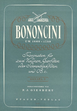 Triosonate Nr.5 fr Violine und Bc