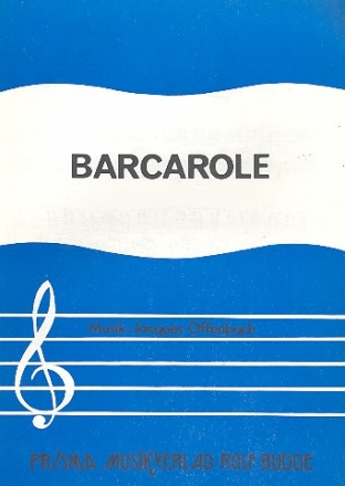 Barcarole fr Klavier