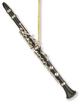 Anhnger Klarinette Christbaumschmuck 15,88 cm