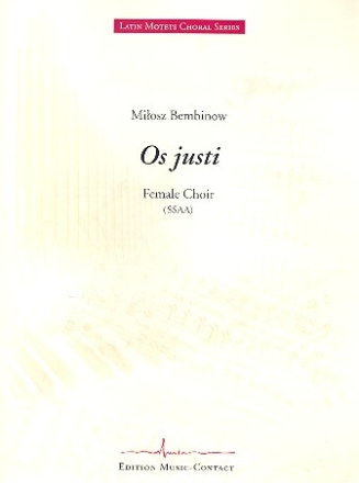 Os justi fr Frauenchor a cappella Partitur