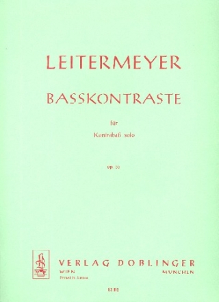 Basskontraste op.55 fr Kontrabass