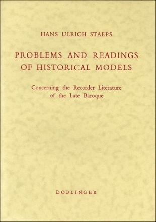 STAEPS Hans Ulr Problems and Readings of Historical Models