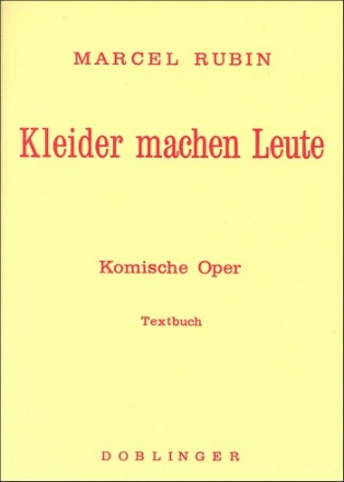 RUBIN Marcel Kleider machen Leute