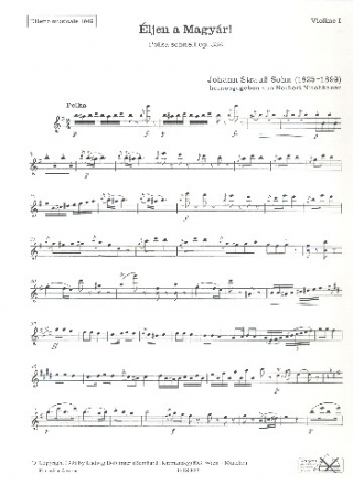 ljen a magyr op.332 fr Orchester Violine 1