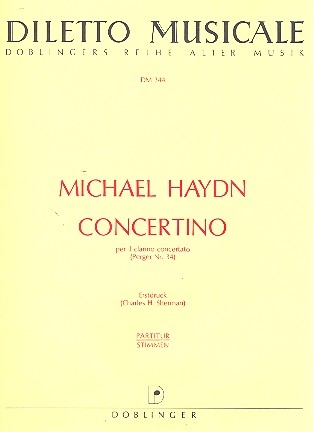 Concertino C-Dur Perger34 fr Trompete (Clarino) und Orchester