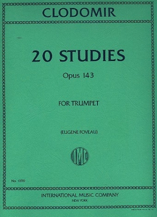 20 Studies op.143 for trumpet