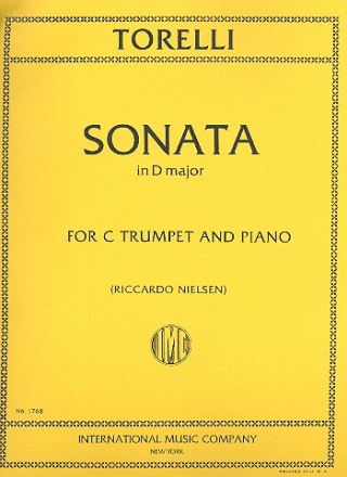 Sonata D major for trumpet (C) and piano