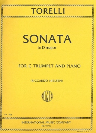 Sonata D major for trumpet (C) and piano