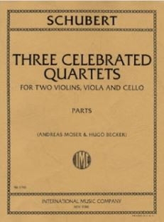 Three celebrated string quartets for string quartet