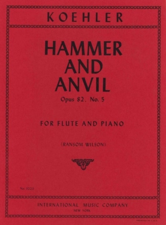 Khler, Hammer & Anvil Op.82,5 for flute and piano