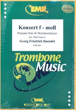 Konzert f-Moll f�r Posaune und Streichorchester Partitur und Stimmen