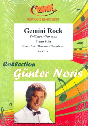 Gemini Rock: fr Klavier und Blasorchester Partitur und Stimmen