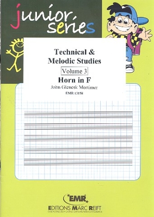 Technical & melodic Studies vol.3 for horn in F