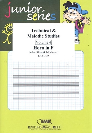 Technical & melodic Studies vol.4 for horn in F