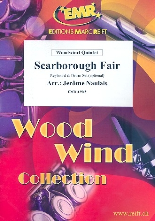 Scarborough Fair: f�r 5 Holzbl�ser (Keyboard und Percussion ad lib) Partitur und Stimmen