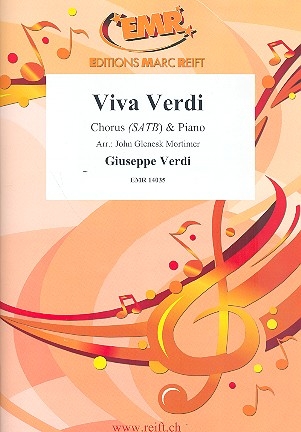 Viva Verdi f�r gem Chor und Klavier Partitur und 20 Chorpartituren