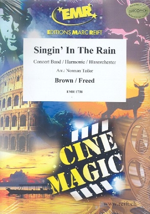 Singin' in the Rain: fr Blasorchester Partitur und Stimmen