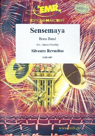 Sensemaya for brass band score and parts