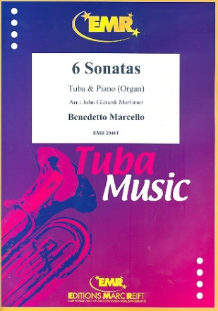 6 Sonatas for tuba and piano (organ)