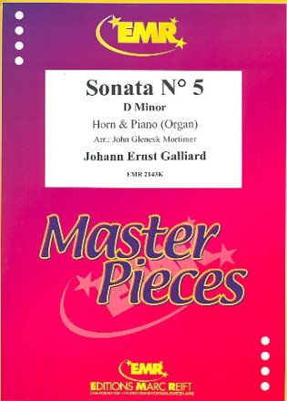 Sonate d-Moll Nr.5 f�r Horn in Es und Klavier (Orgel)