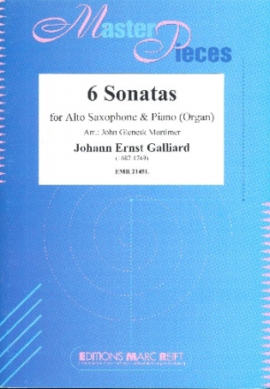 6 Sonatas f�r Altsaxophon und Klavier (Orgel)
