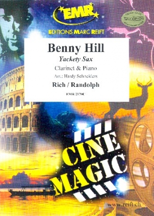 Benny Hill (Yackety Sax): f�r Klarinette und Klavier