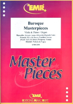 Baroque Masterpieces f�r Viola und Klavier (Orgel)