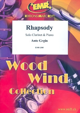 Rhapsody fr Klarinette solo und Klavier