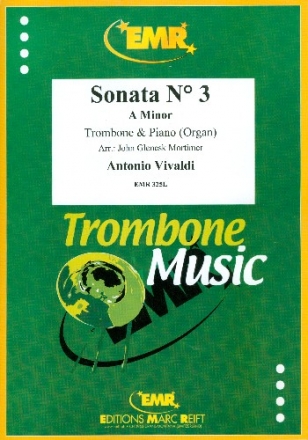 Sonata No.3 a minor for trombone and piano (organ)