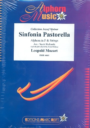 Sinfonia Pastorella für Alphorn in F und Streicher Partitur und Stimmen