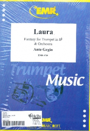 Laura fr Trompete und Orchester Partitur und Stimmen