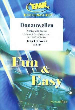Donauwellen f�r Streichorchester (Keyboard und Percussion ad lib) Partitur und Stimmen (8-8-3--4-4-4)