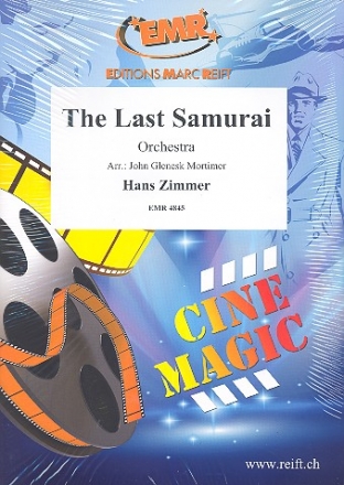The Last Samurai for orchestra score and parts