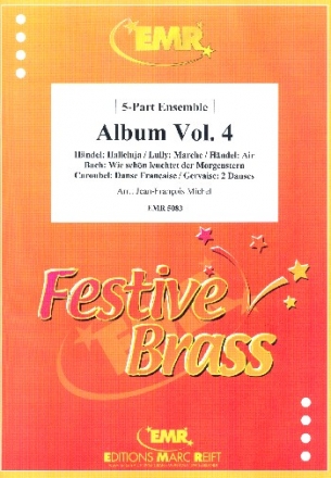 Album Band 4 f�r 5 Instrumente (Ensemble) (Percussion ad lib) Partitur und Stimmen
