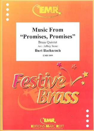 Music from Promises, Promises f�r 5 Blechbl�ser Partitur und Stimmen