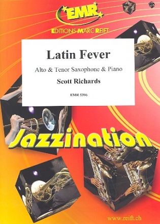Latin Fever fr 2 Saxophone (AT) und Klavier Stimmen