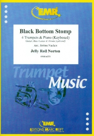 Black Bottom Stomp f�r 4 Trompeten und Klavier (Keyboard) (Percussion ad lib) Partitur und Stimmen